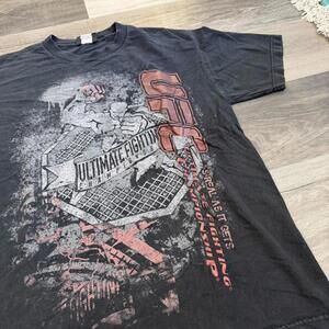 vintage ufc ultimate fighting as real as it gets t shirt L